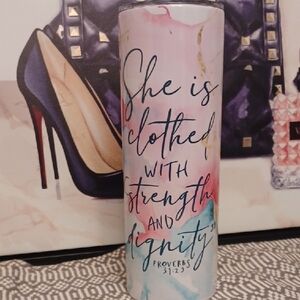 Inspirational Multicolor Tumbler